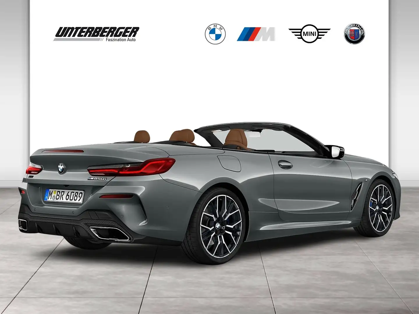 BMW M850 i xDrive Cabrio B&W Carbon ACC 360° Laser Grau - 2