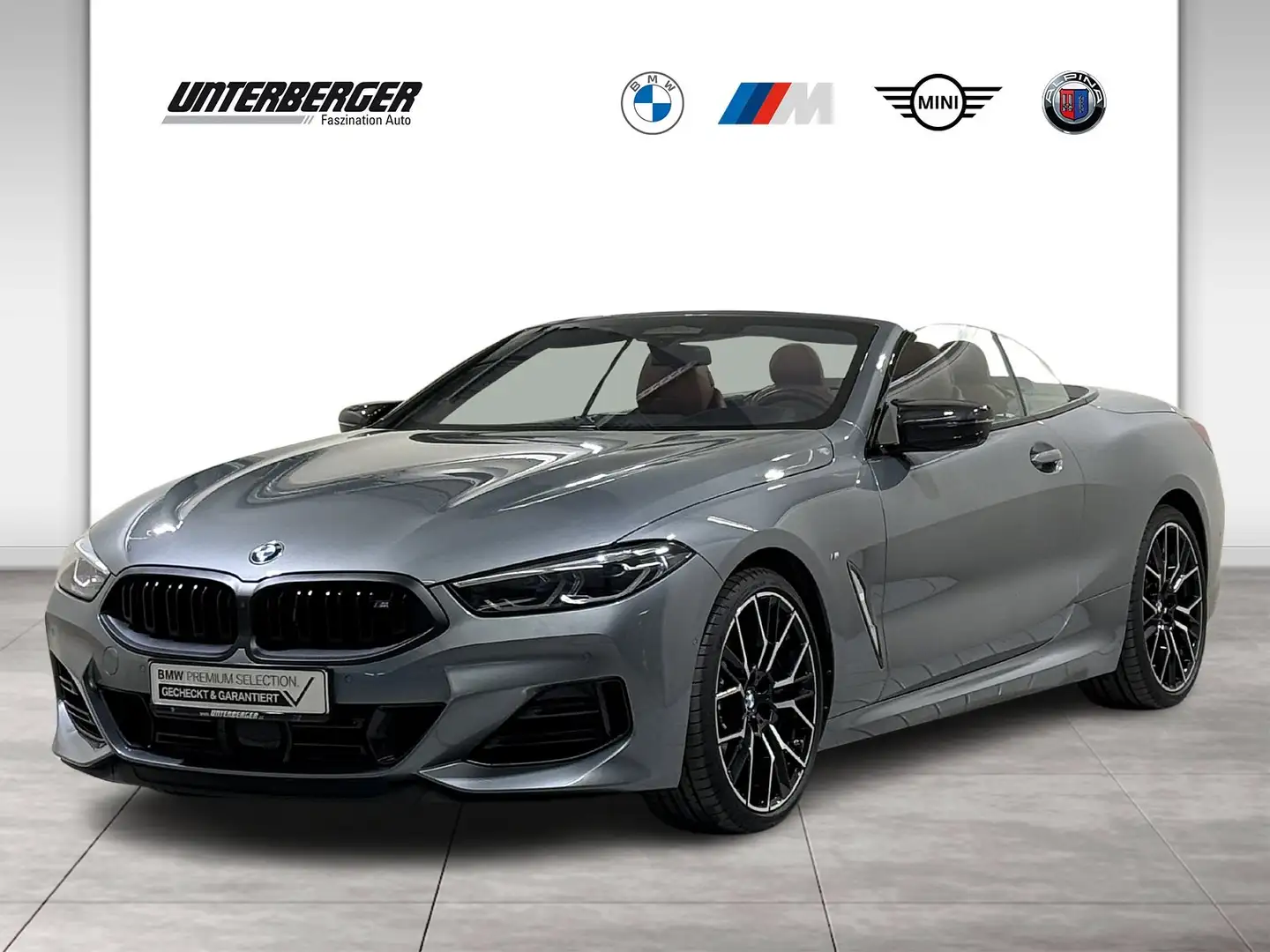 BMW M850 i xDrive Cabrio B&W Carbon ACC 360° Laser Grau - 1