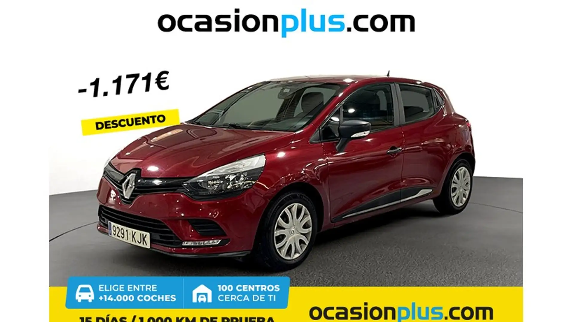 Renault Clio 1.2 Life 55kW Rojo - 1