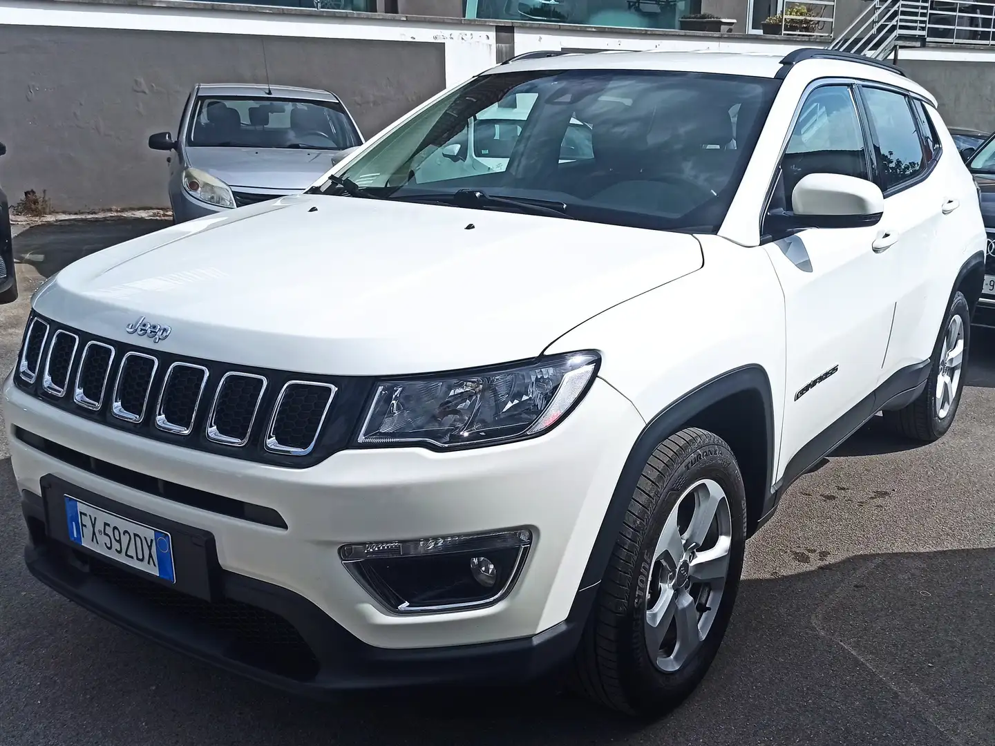 Jeep Compass Compass 1.6 mjt Longitude **NAVI+UNIPRO+FULL** Blanco - 1