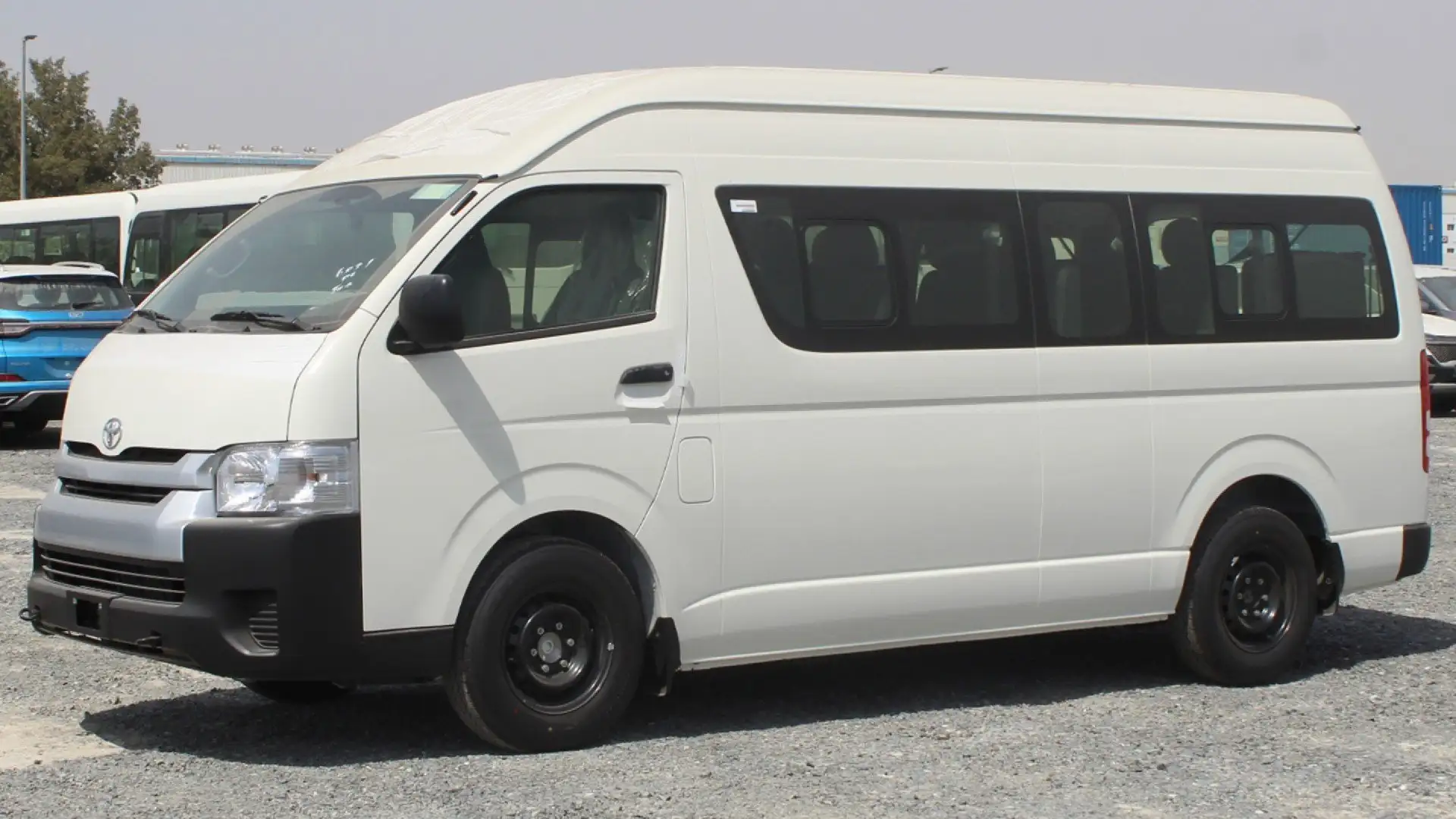 Toyota Hiace HIGH ROOF 3.0L D 5L *EXPORT OUT OF EU* White - 2