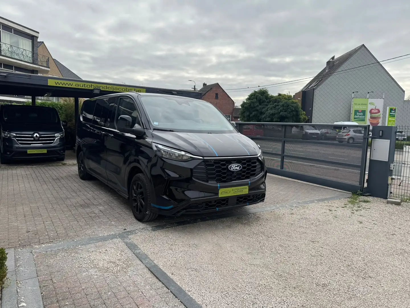 Ford Transit Custom SPORT * DUB CAB * 170PK * L2 * AUT * 5ZITPL*41281+ Noir - 1