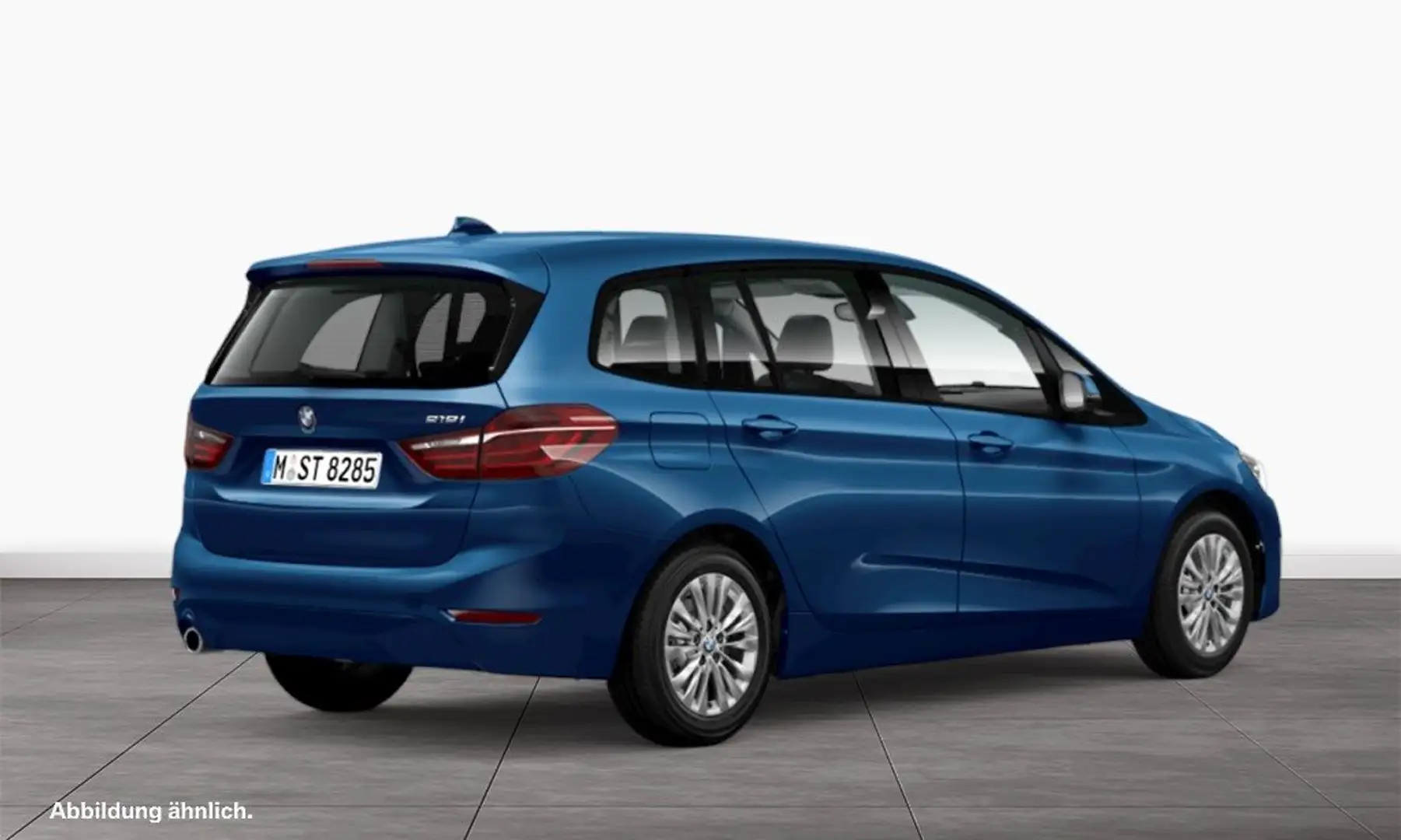 BMW 218 i Gran Tourer Advantage HiFi DAB LED Navi Blau - 2