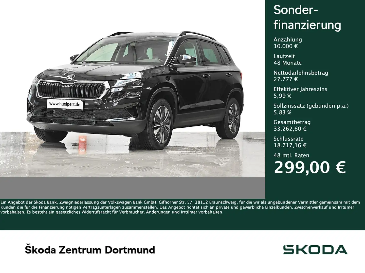 Skoda Karoq 1.5TSI DSG Balance AHK ACC NAV RFK SHZ Noir - 1