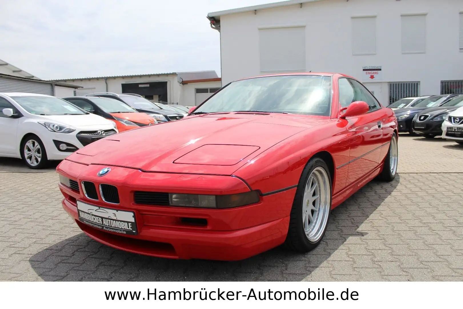 BMW 850 i~Rarität~43.000 Km~BRD.~CSI Paket~Hartge 18' Piros - 2