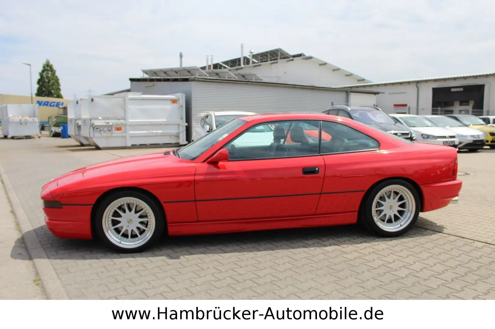 BMW 850 i~Rarität~43.000 Km~BRD.~CSI Paket~Hartge 18' Kırmızı - 1