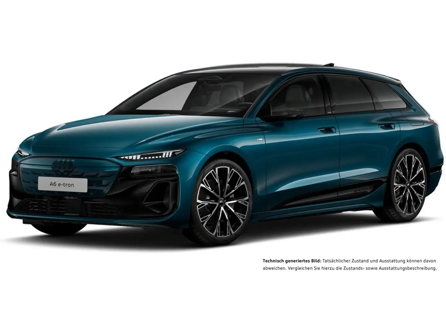 Audi A6 e-tron Avant performance S LINE PANO B&O LM21 Blau - 2
