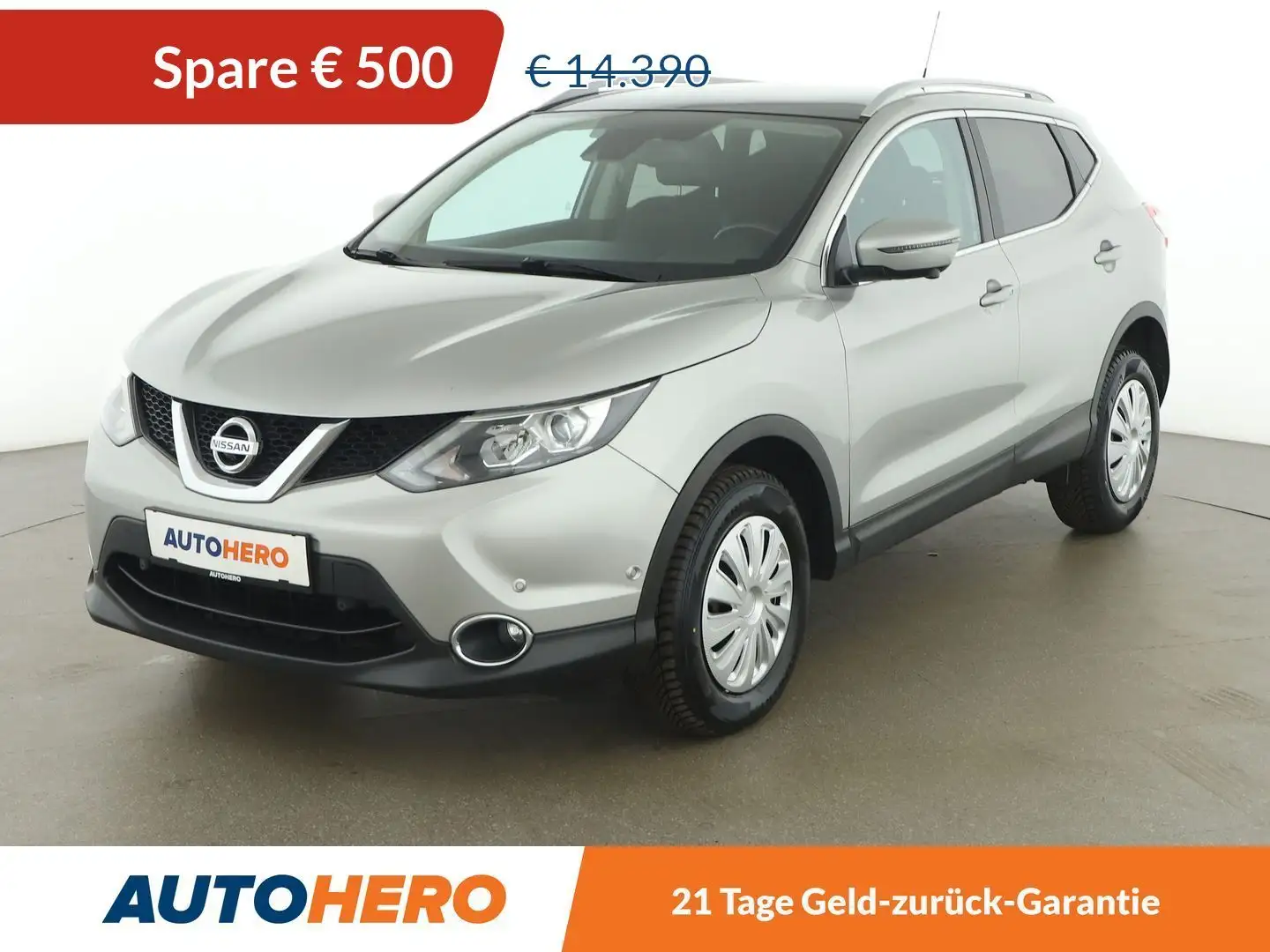 Nissan Qashqai 1.6 dCi Tekna 4x4 *LED*SPUR*TOT*360*PANO* Grau - 1