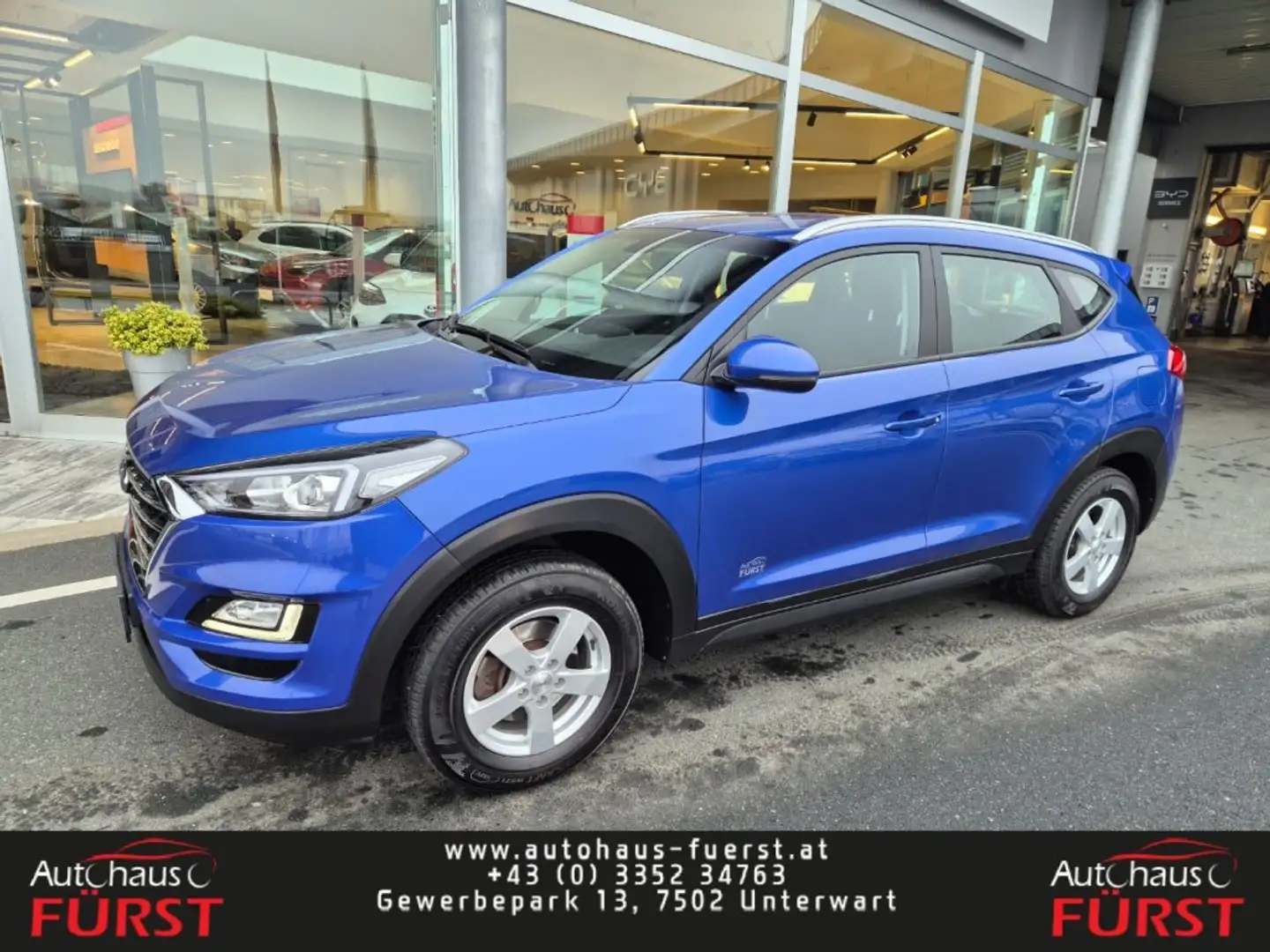 Hyundai TUCSON Level 3 RUN 1,6 GDi 2WD MT *8-Fach* Blauw - 1