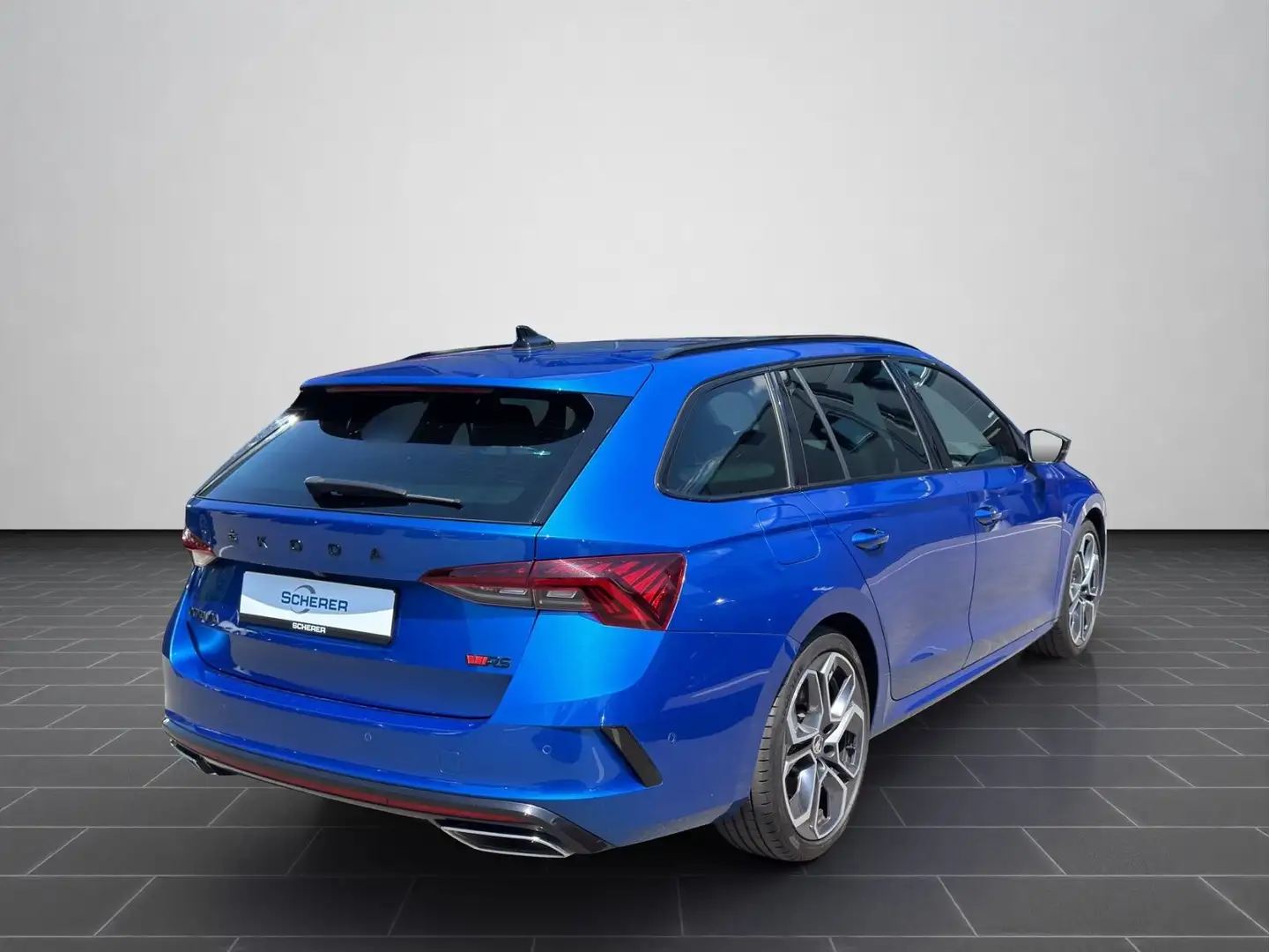 Skoda Octavia IV Combi RS plus 2.0 TSI MATRIX KAMERA A Blau - 2