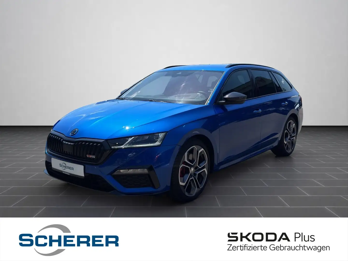 Skoda Octavia IV Combi RS plus 2.0 TSI MATRIX KAMERA A Blau - 1