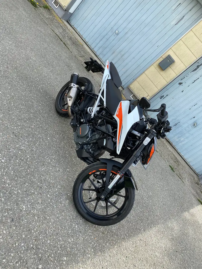 KTM 390 Duke Weiß - 1