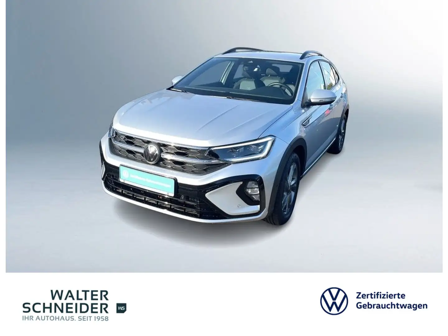 Volkswagen Taigo 1.0 TSI DSG R-Line AHK Kamera LED ACC Plateado - 1