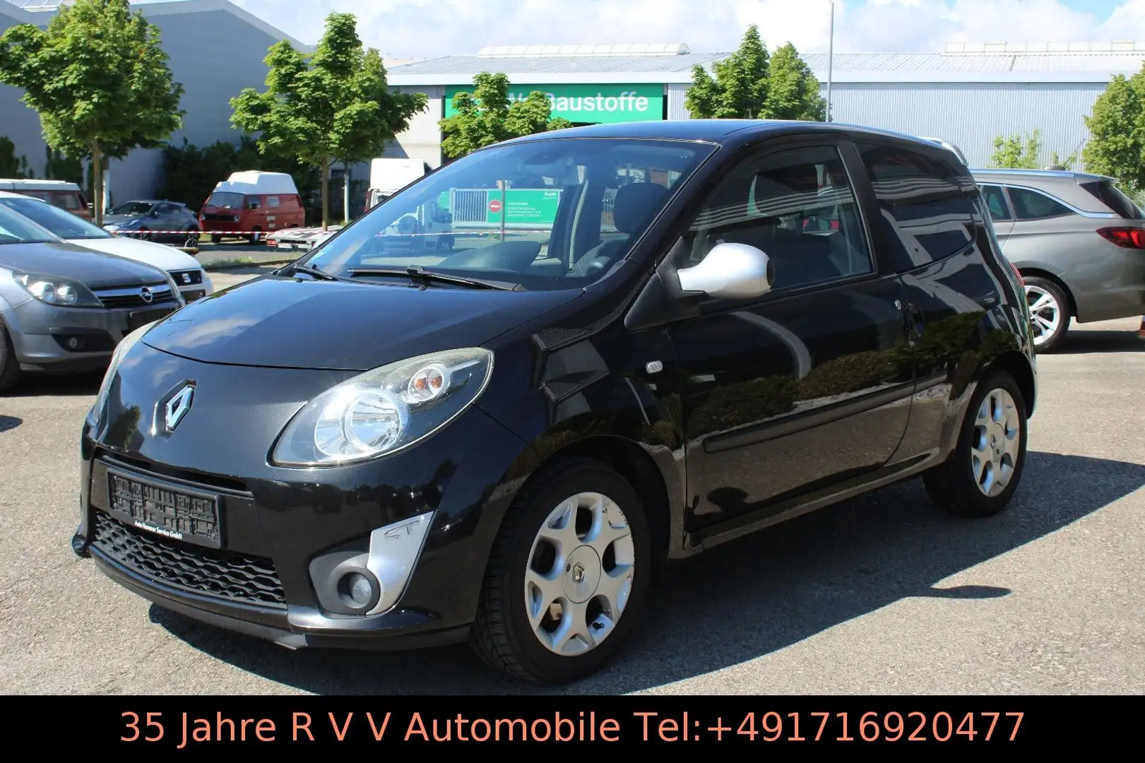 Renault Twingo 1.2 GT, Alu, Klimaautomatik, TÜV neu Schwarz - 1