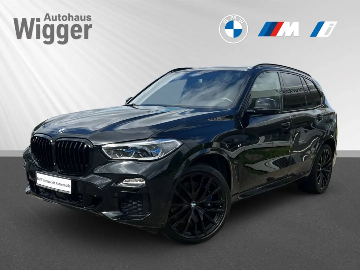 BMW X5 d/HUD/AHK/Navigation/Leder/HarmanKardon Noir - 1