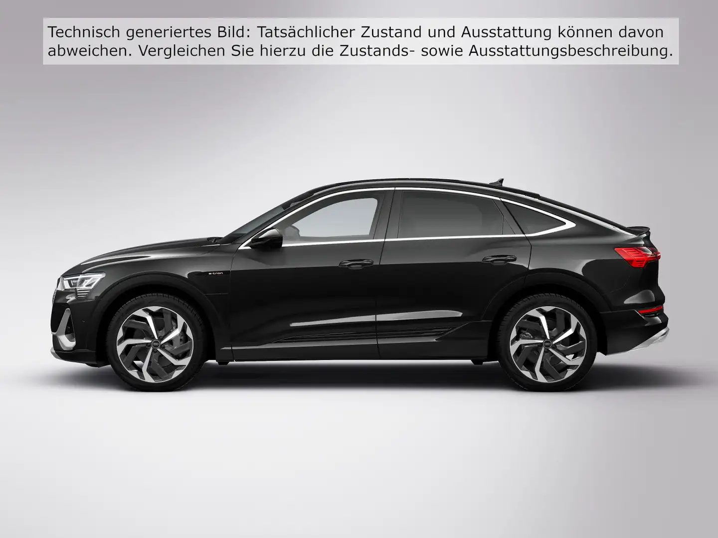 Audi e-tron 50 quattro S line PANO EPH LED Schwarz - 2