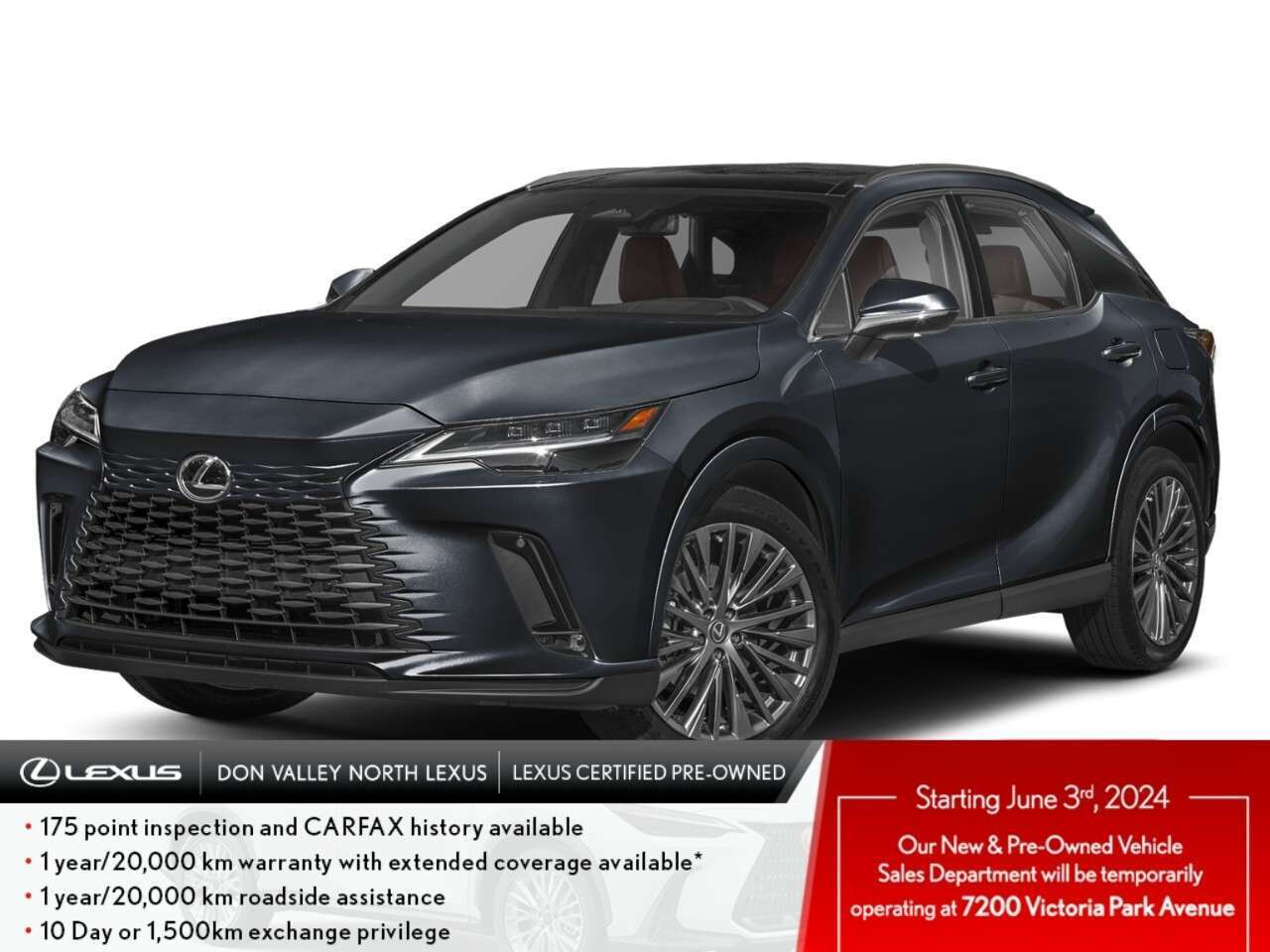 2024 Lexus RX Executive Pkg-Mark Levinson Audio-360 Backup-Panor