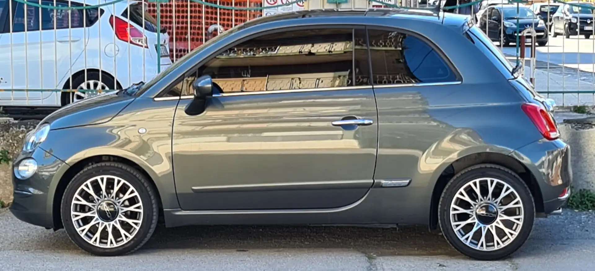 Fiat 500 500 III 2015 1.3 mjt Lounge 95cv Grigio - 1