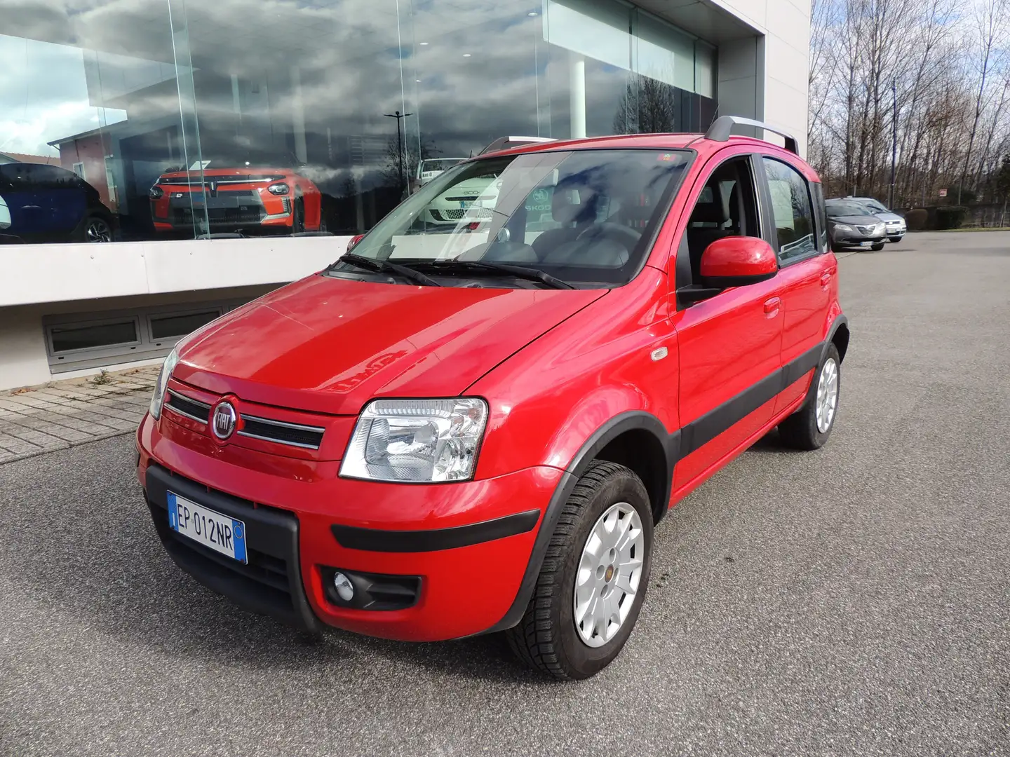 Fiat Panda Panda 1.2 Climbing 4x4 69cv E5 Rouge - 1