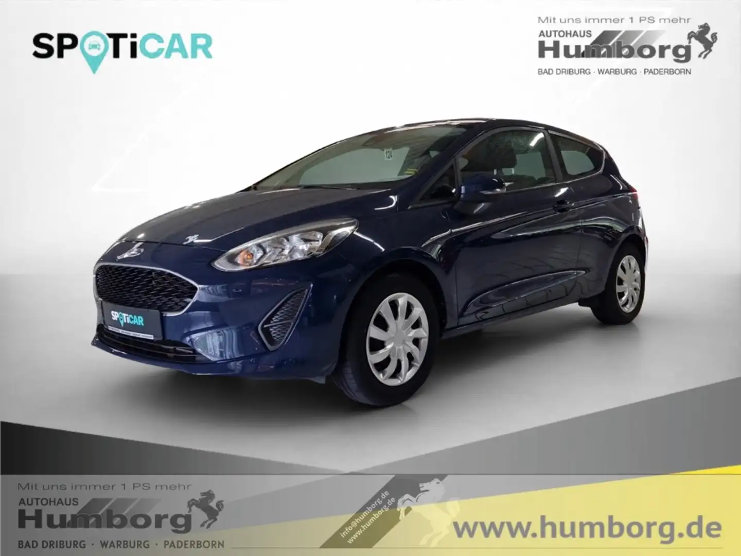 Ford Fiesta 1.1 Trend Klimaautom Spurhalteass. Notbremsass. Be Blau - 1