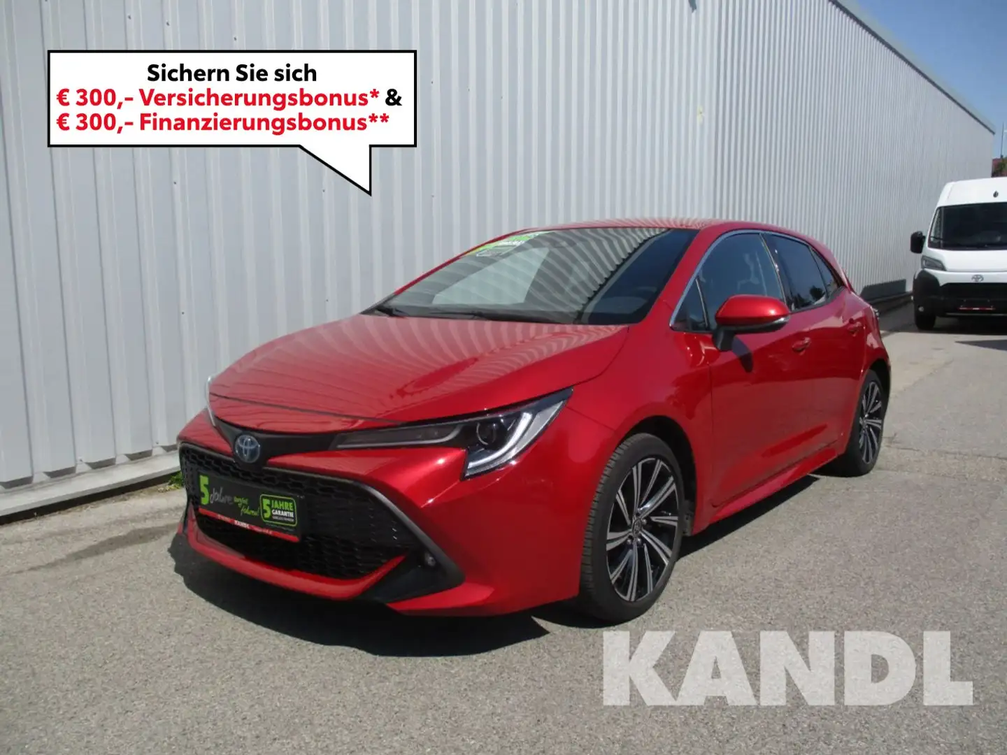 Toyota Corolla 1.8 Design ACC+LED+Navi+SHZ+2xKlima+Kam. Rot - 1