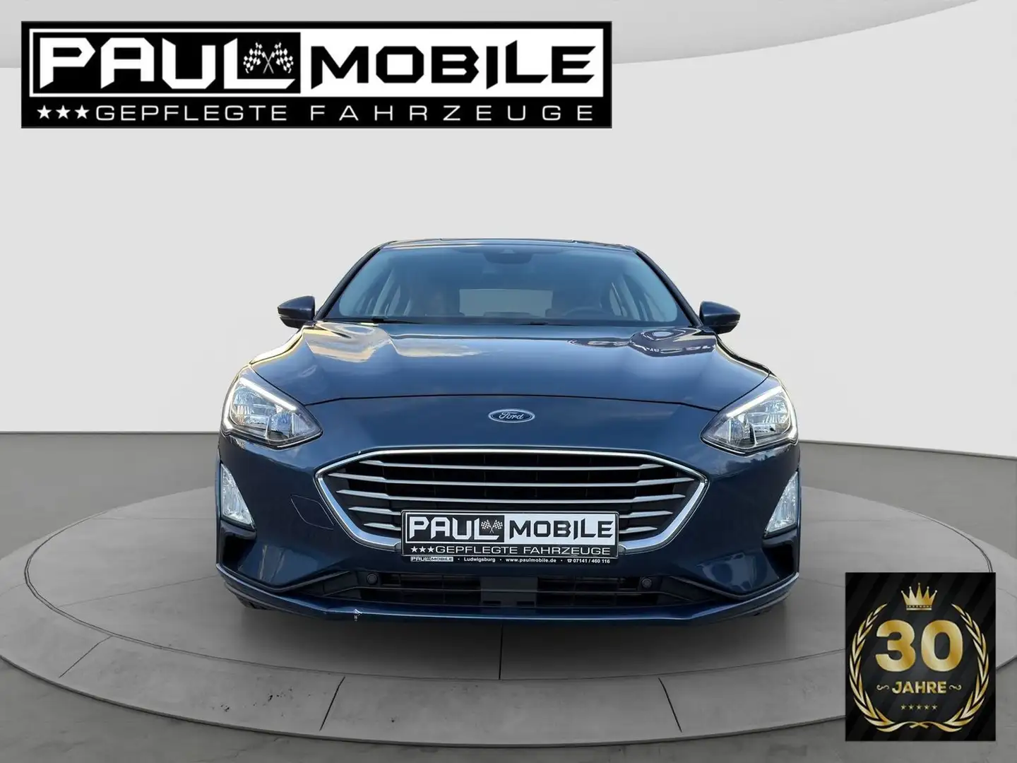 Ford Focus Navi LED Sportsitze R-Cam PDC v+h | 1.Hand Blau - 2