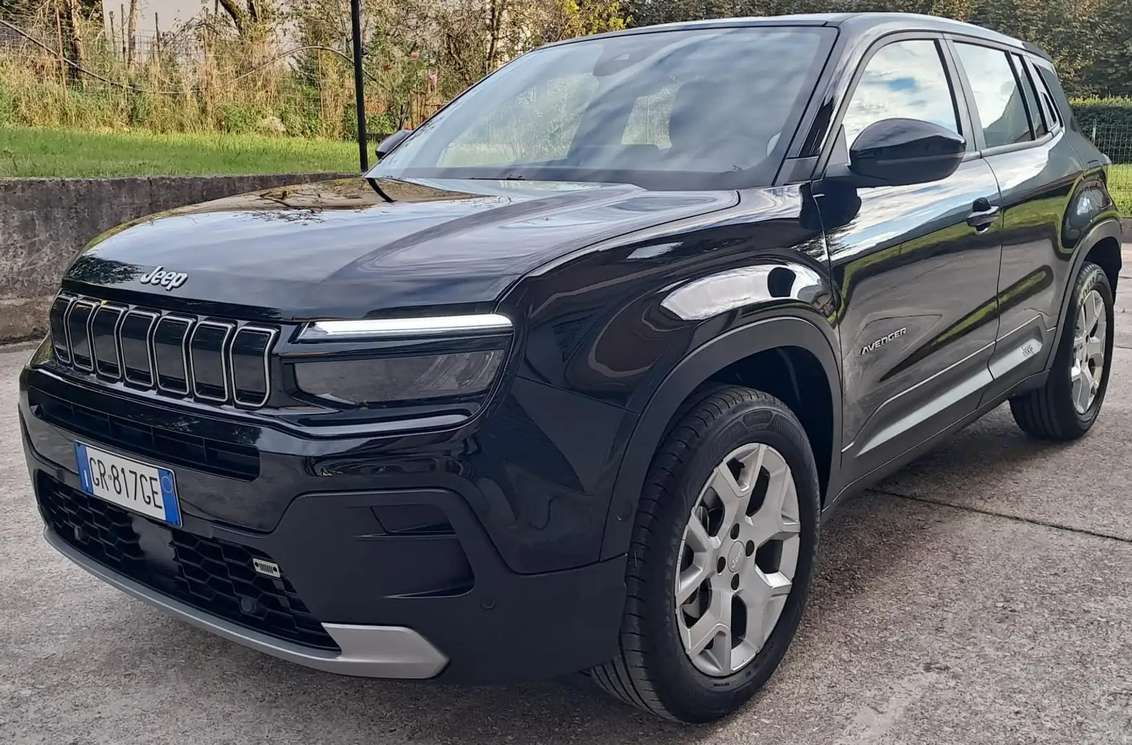 Jeep Avenger 1.2 Turbo Altitude 100cv Garanzia Jeep sc. 10/26 Noir - 2