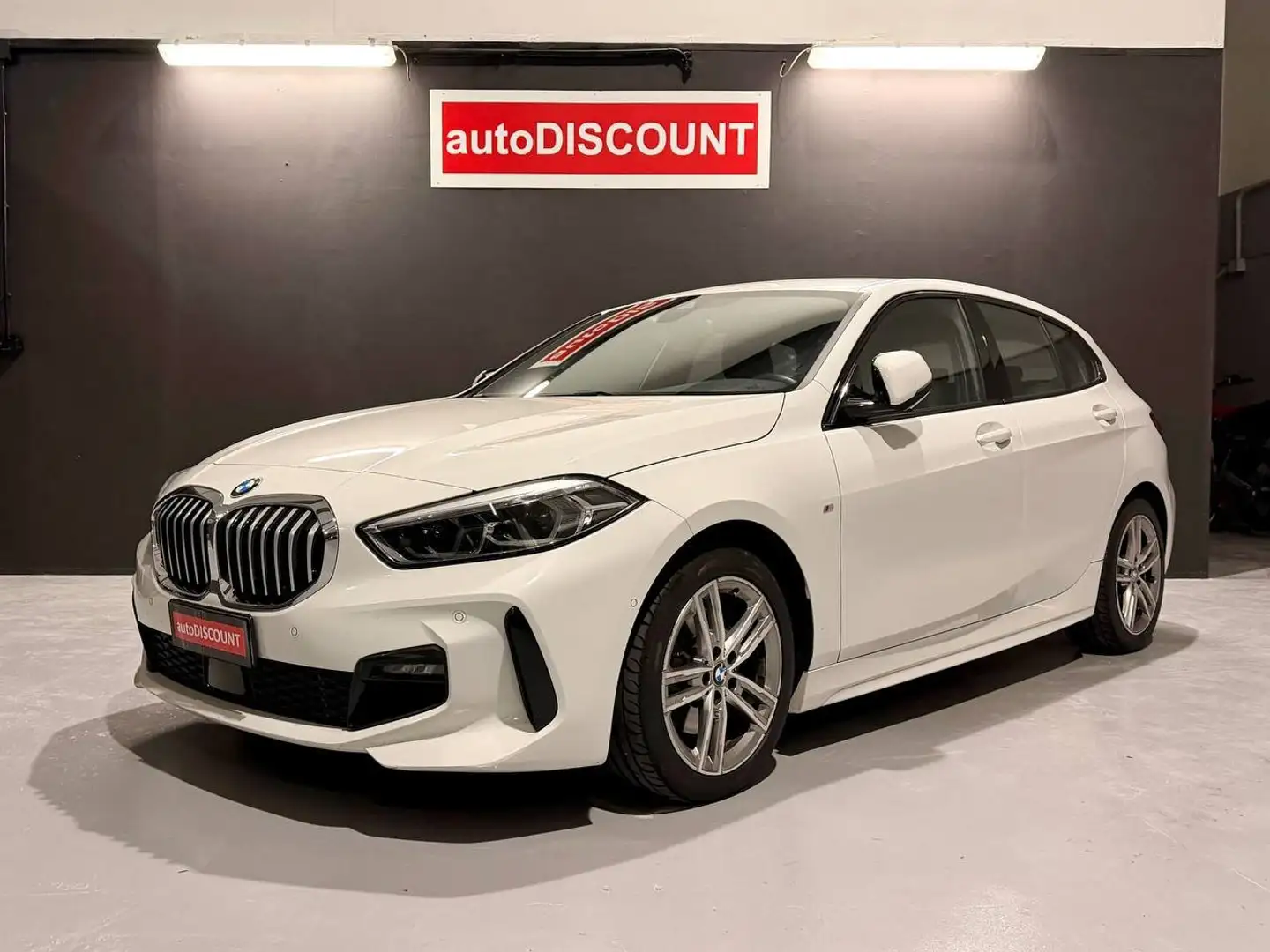 BMW 118 Serie 1 F40 118d Msport auto *PREZZO PROMO* Bianco - 1