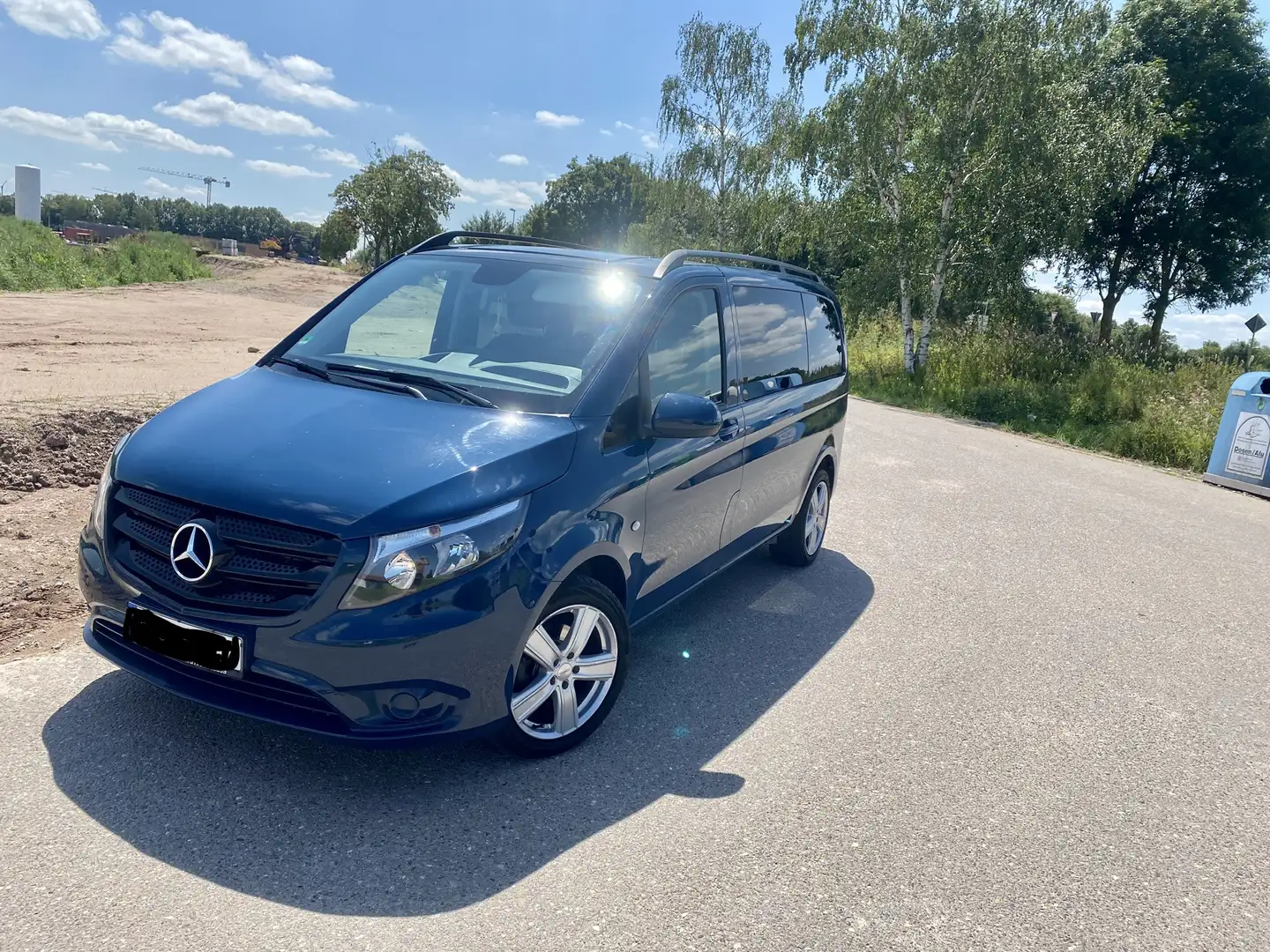 Mercedes-Benz Vito 111 CDI (BlueTEC) Tourer Kompakt BASE plava - 2