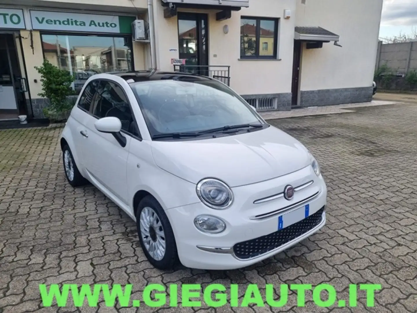 Fiat 500 1.2 Lounge Blanc - 2