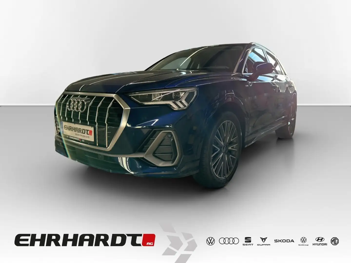 Audi Q3 35 TDI S tronic S line AHK*LED*ANDROID*SHZ*ACC*... Blau - 1