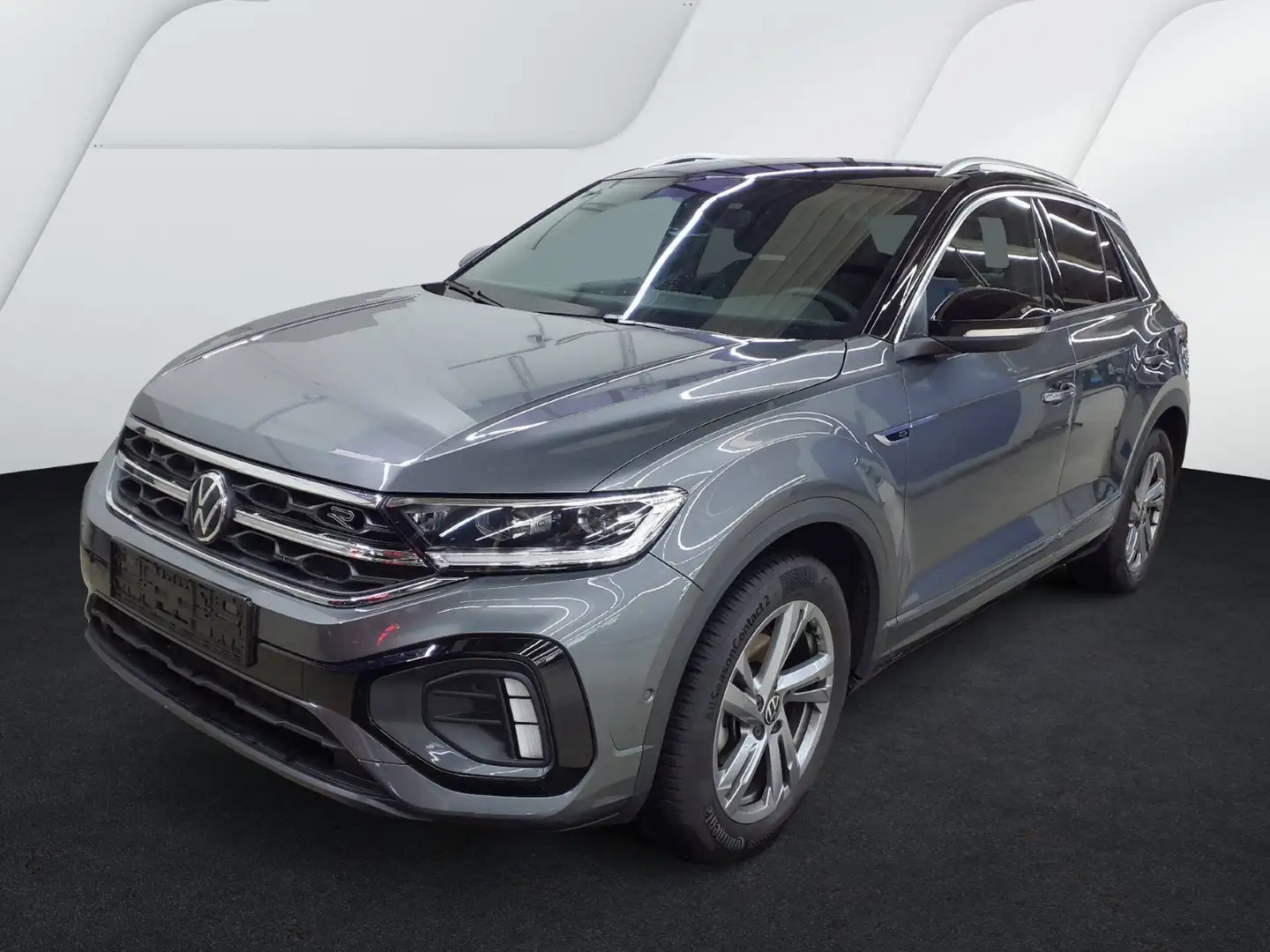 Volkswagen T-Roc 1.5 TSI DSG R-LINE KAMERA AHK NAVI PRIVACY Grau - 2