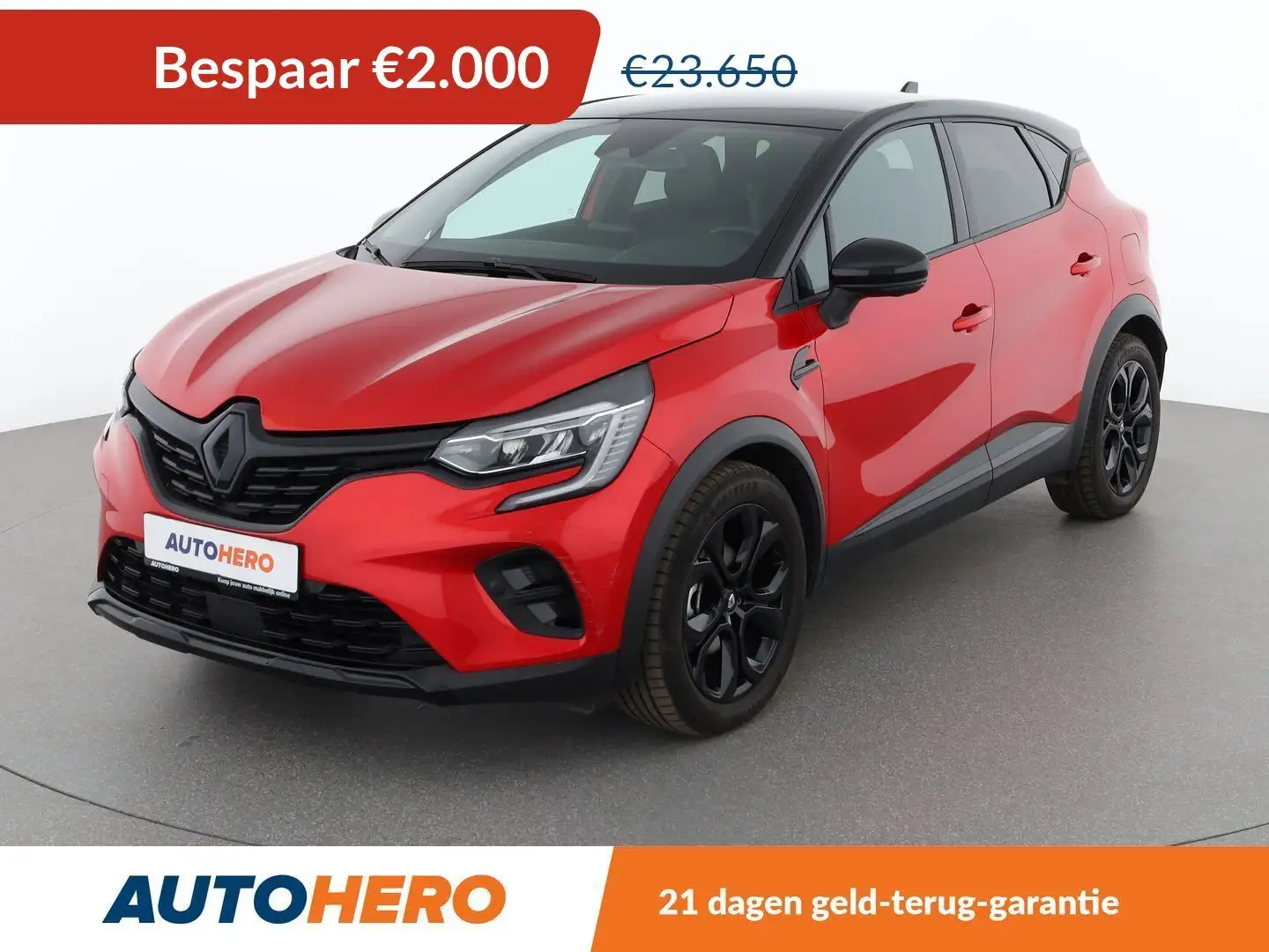Renault Captur 1.6 Hybrid E-Tech Rive Gauche Red - 1