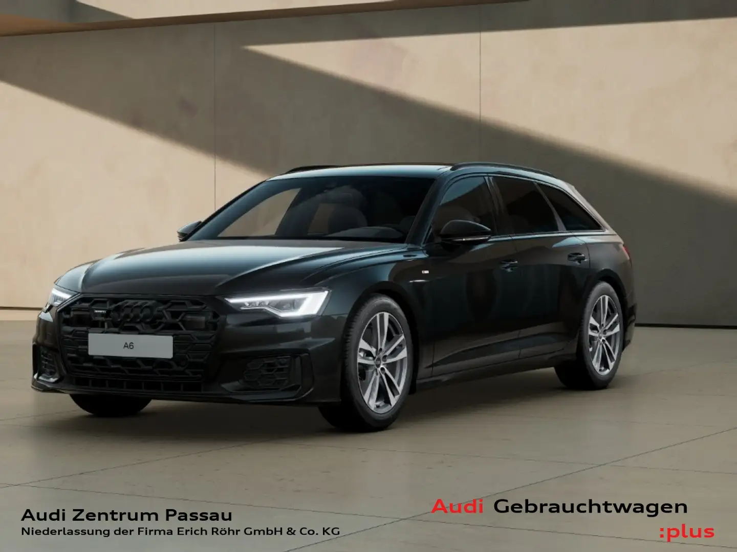 Audi A6 Avant 50 TDI quattro S line MATRIX AHK PANO Schwarz - 1