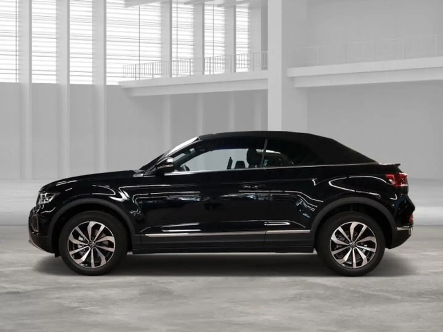 Volkswagen T-Roc Cabriolet Style 1.0 TSI Navi LED Blendfreies Fernl Schwarz - 2