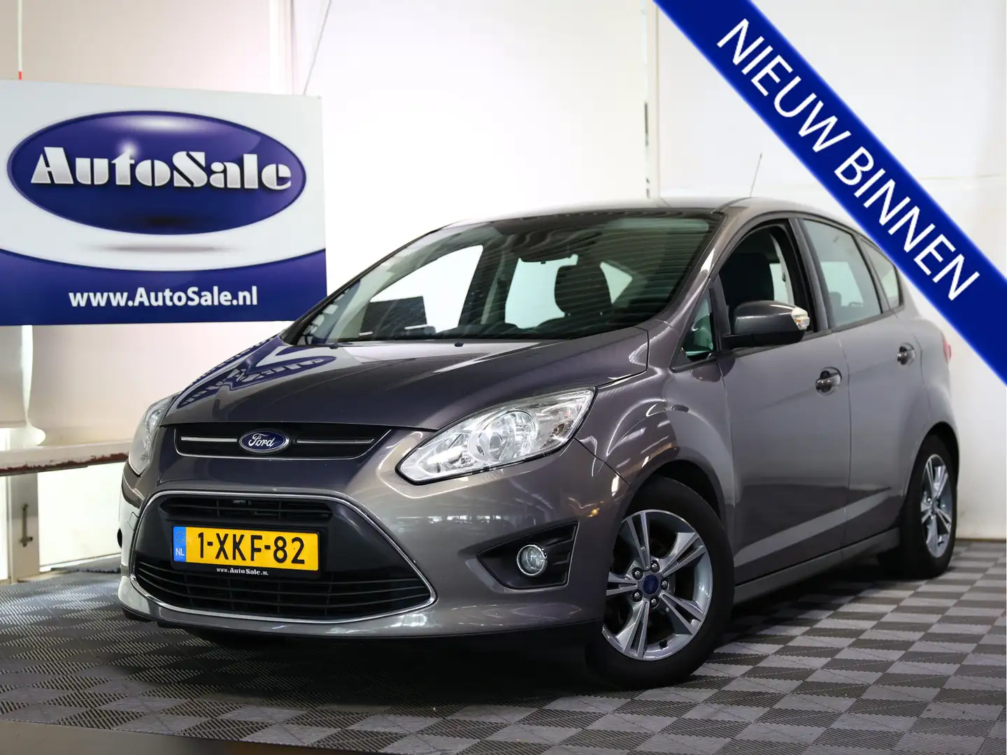 Ford C-Max 1.0 126pk NAP CRUISE NAVI BLUET TREKHAAK AIRCO '14 Сірий - 1