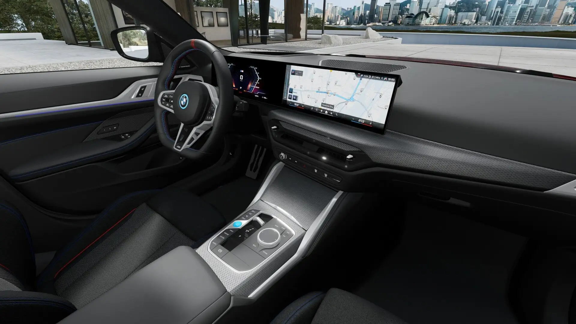 BMW i4 M50 xDrive GC || Glasdach DrivingAssProf Rot - 2