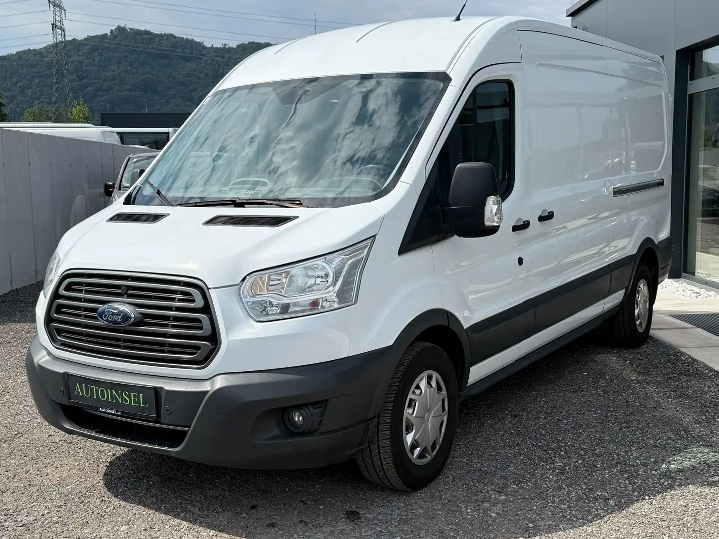 Ford Transit 350 L3H2 2 Schiebetüren,Tempomat,PDC Wit - 2