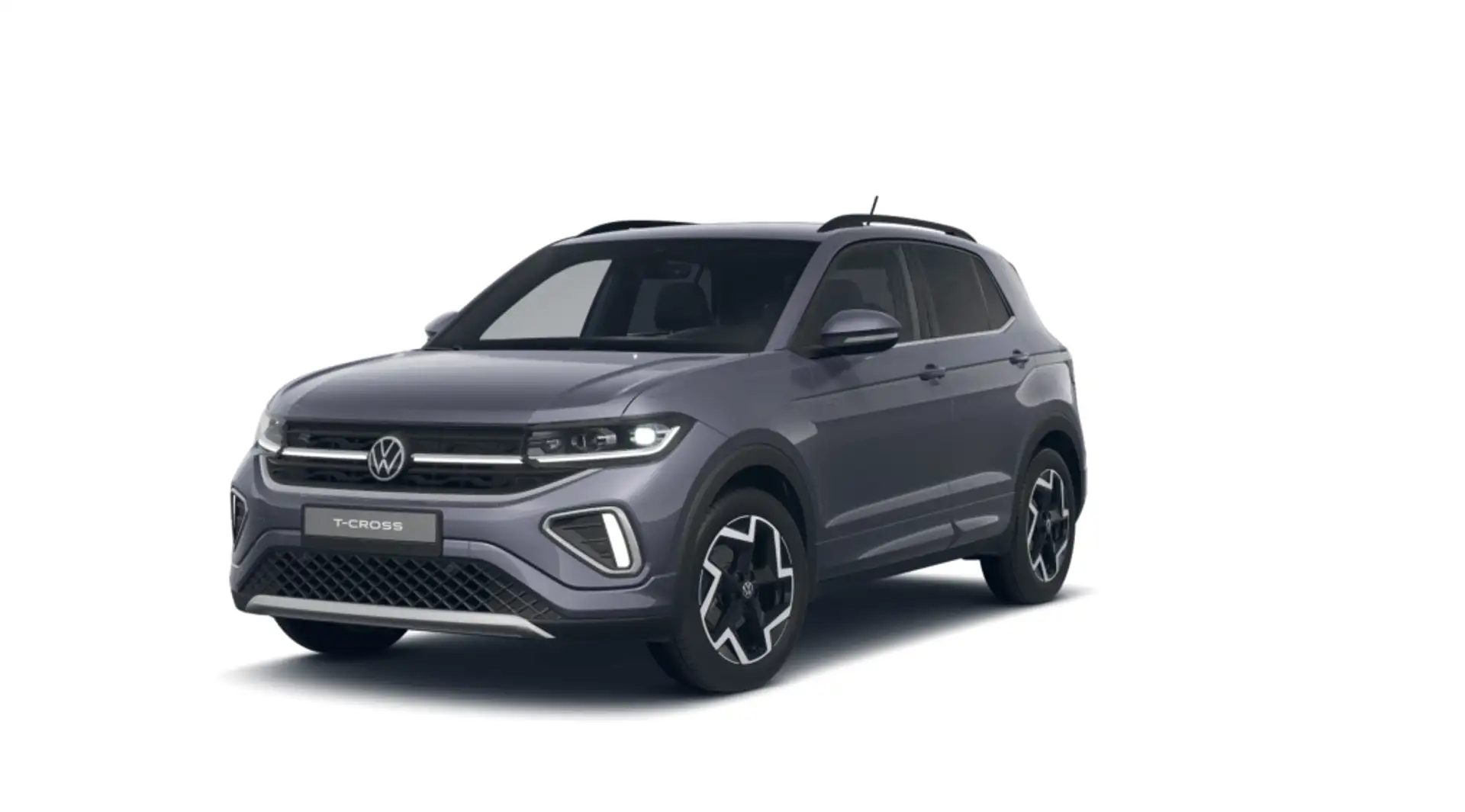 Volkswagen T-Cross 1.0 TSI R-Line 85kW Gris - 1