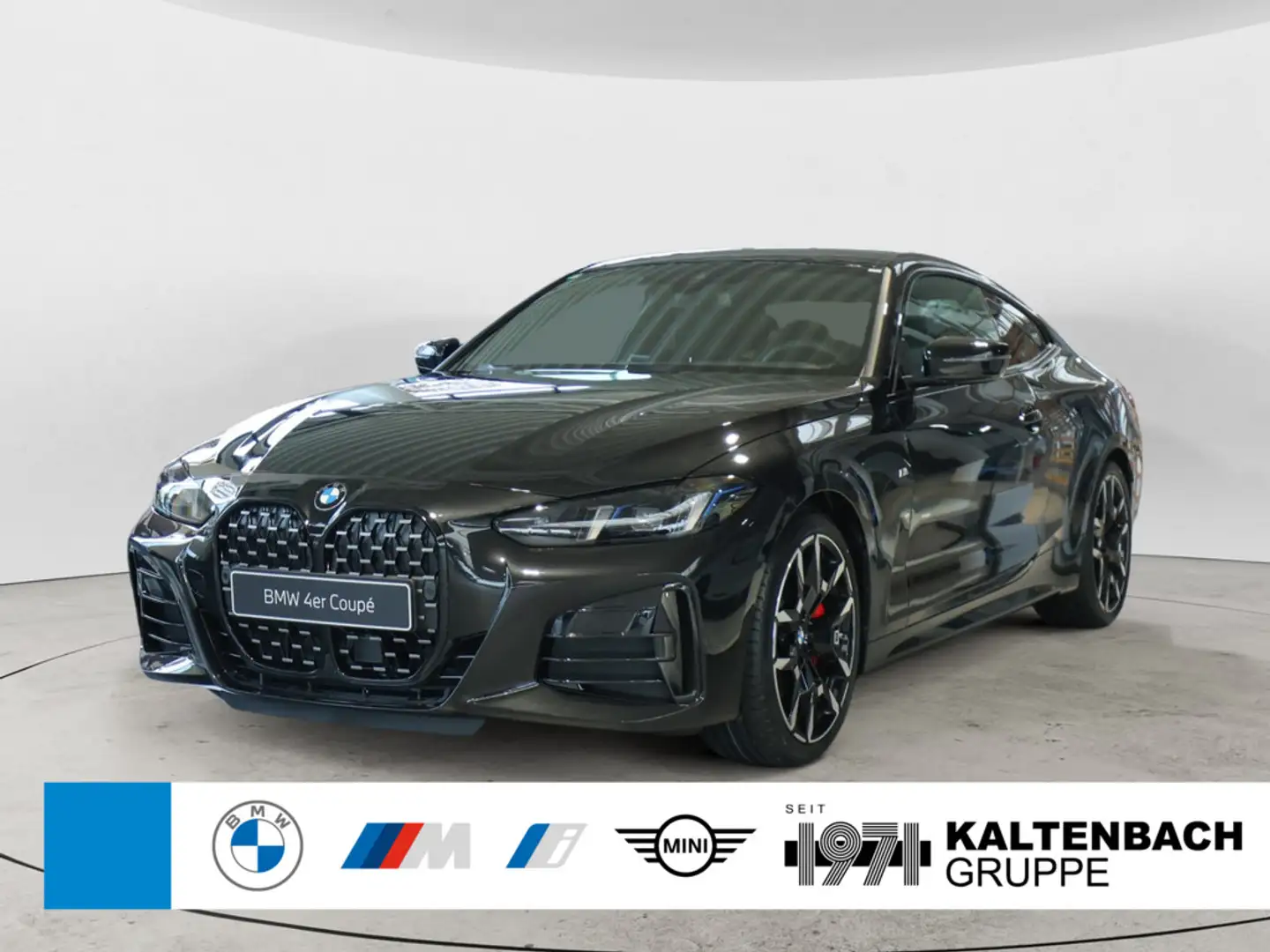 BMW 420 i Coupe M-Sport AHK 360° HUD LED ACC NAVI Nero - 1