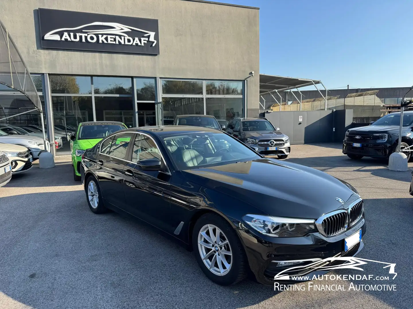 BMW 520 520d eff.dynamics Business auto Noir - 1