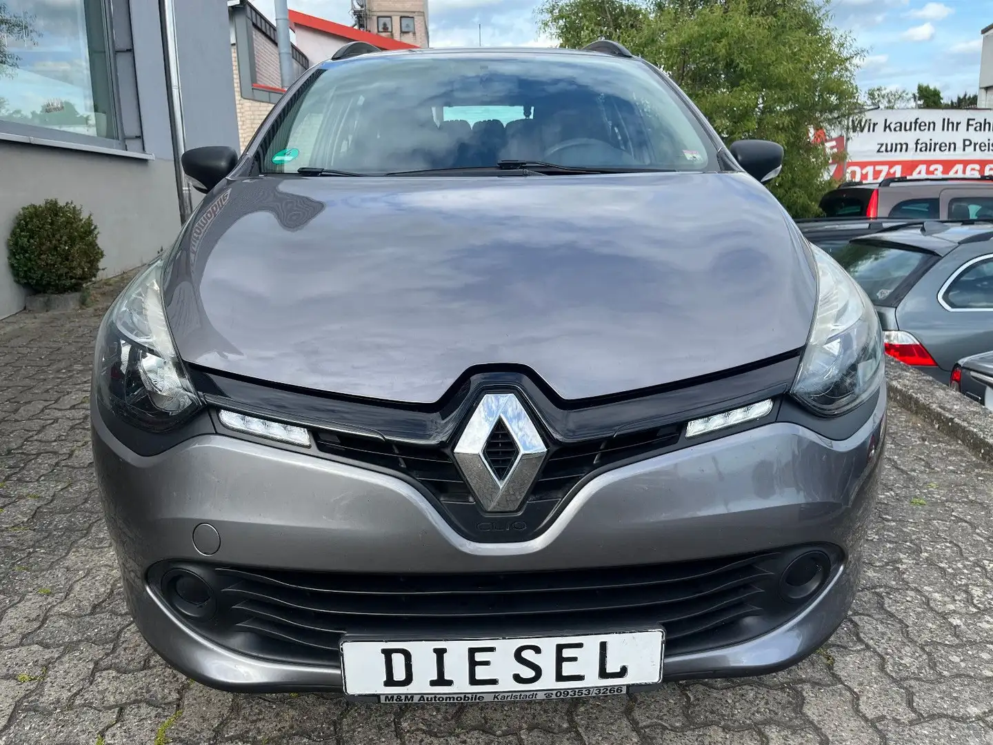 Renault Clio IV 1.5 DCi Grandtour  *1.Hand+Klima+EU5* Grau - 2