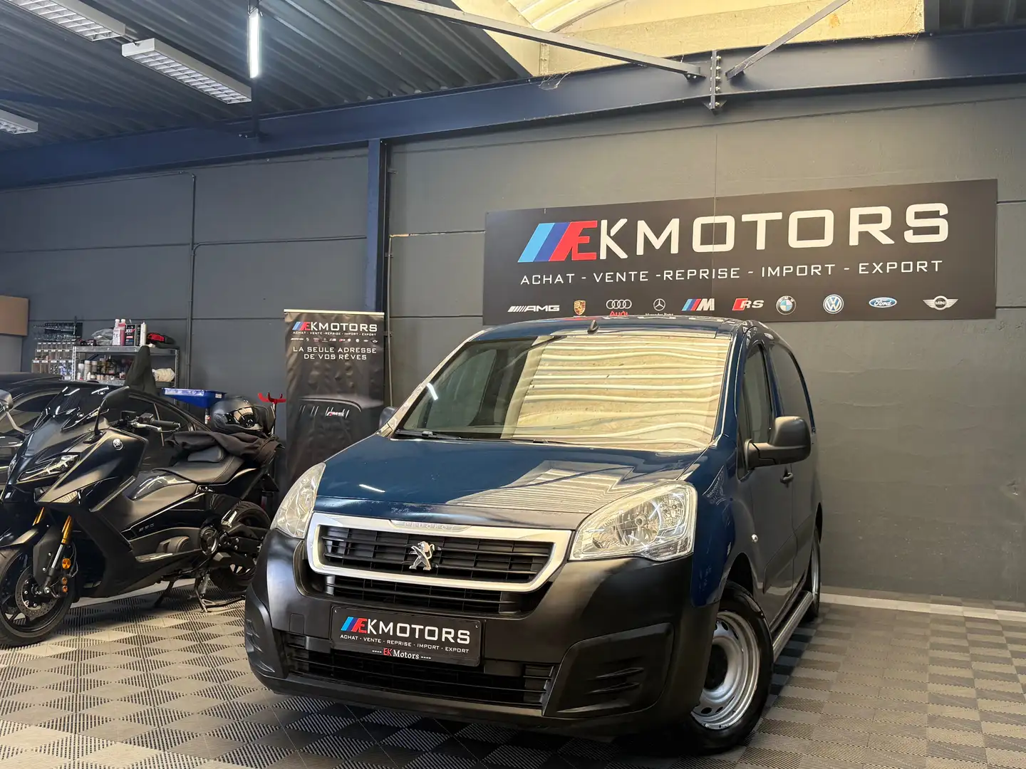 Peugeot Partner °TVA/BTW°NAVI°AIRCO°V.ELEC°CRUISE Bleu - 1