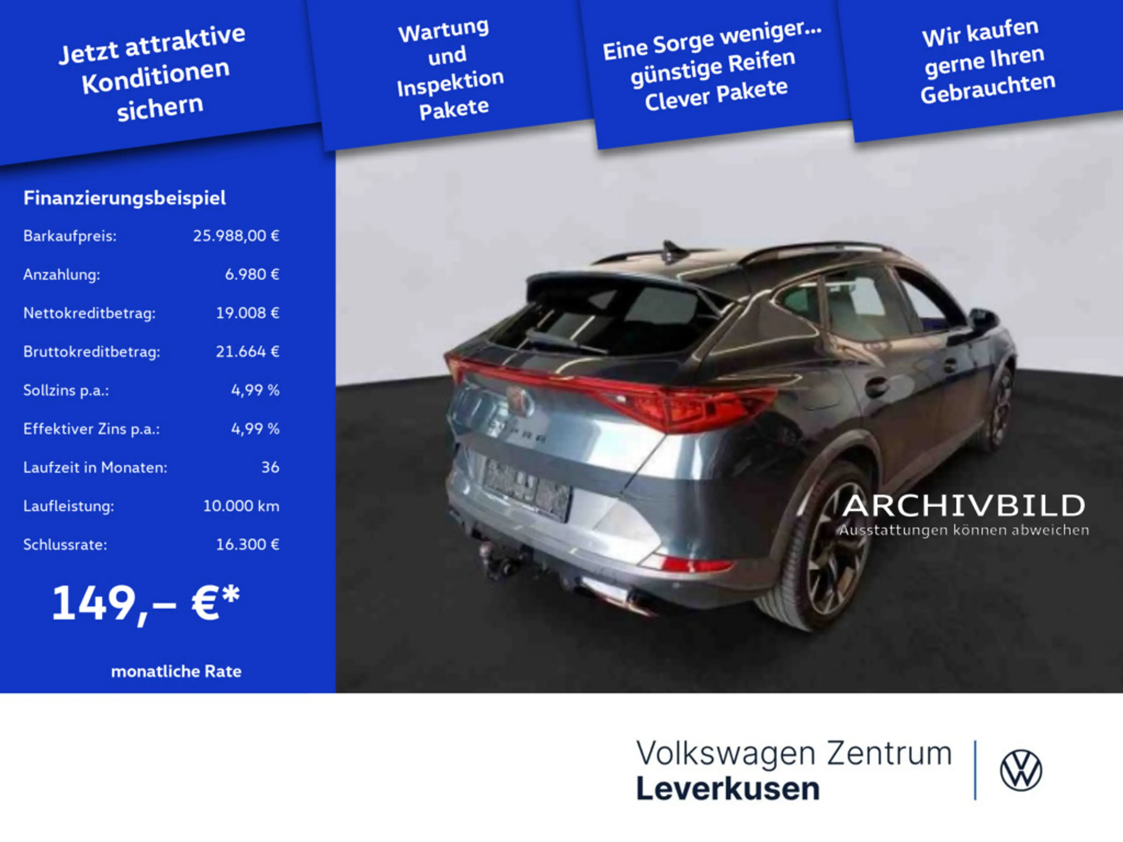 CUPRA Formentor VZ e-HYBRID PANO AHK DCC LED KAM ACC — photo 2