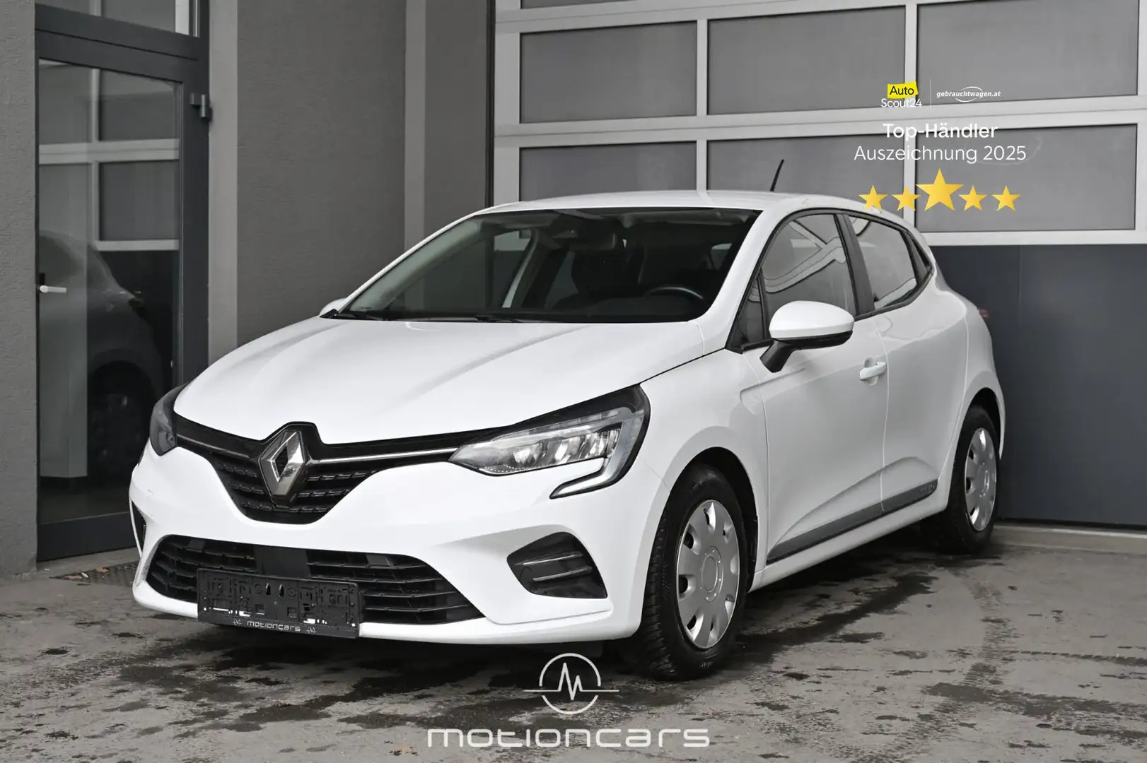 Renault Clio V 1.0 TCe 100 Zen Pickerl NEU Weiß - 1