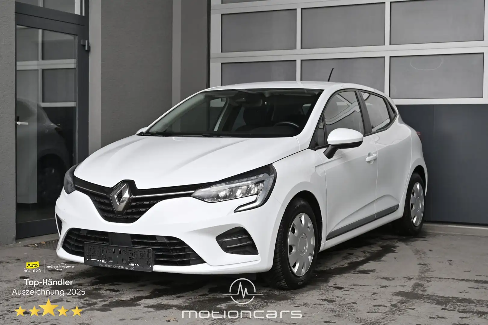 Renault Clio V 1.0 TCe 100 Zen Pickerl NEU Weiß - 1