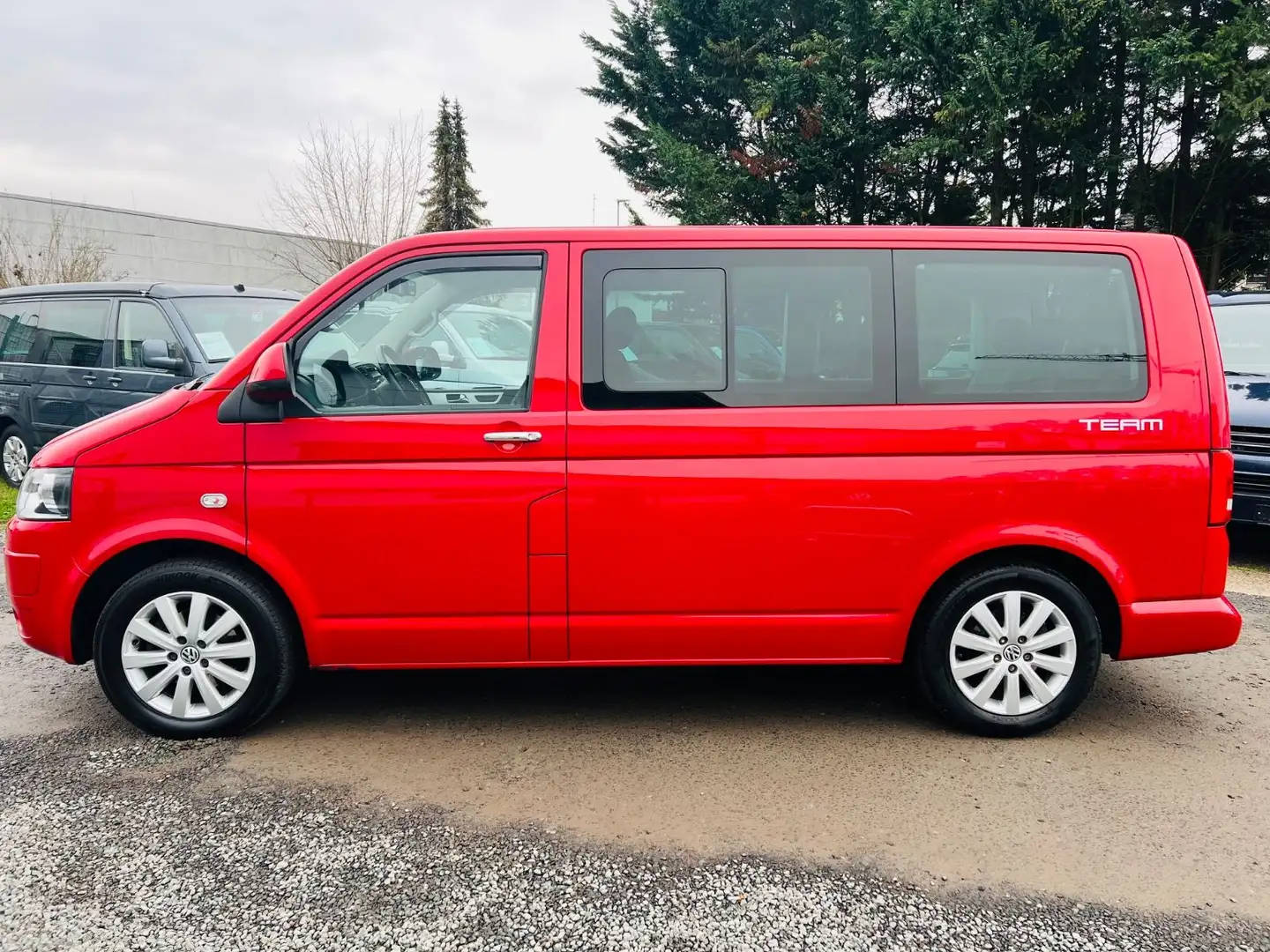Volkswagen T5 Multivan Team/SHZ/LM/Scheckheft Rouge - 2