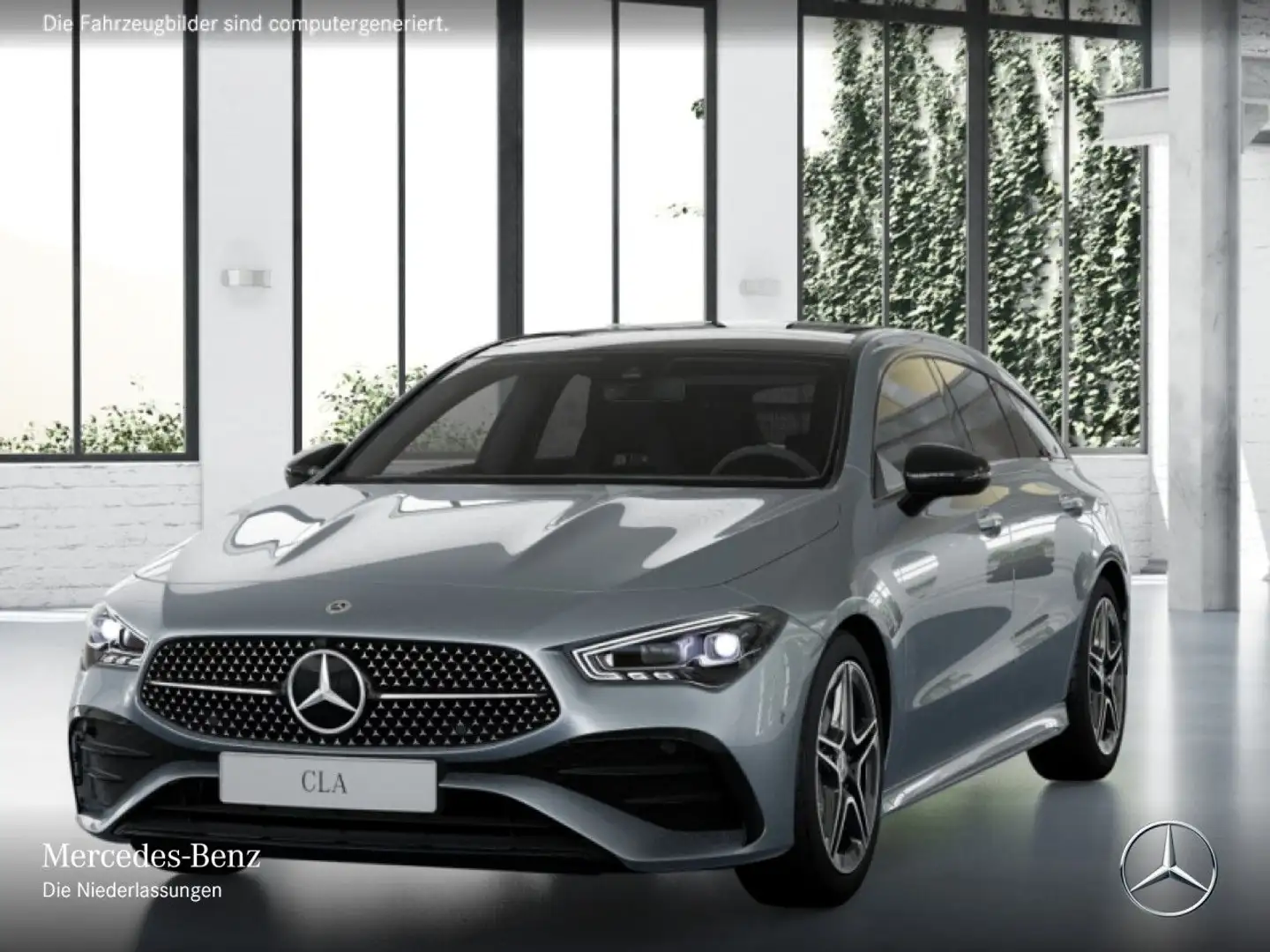 Mercedes-Benz CLA 200 AMG+NIGHT+PANO+360°+MULTIBEAM+STHZG+TOTW Silber - 2