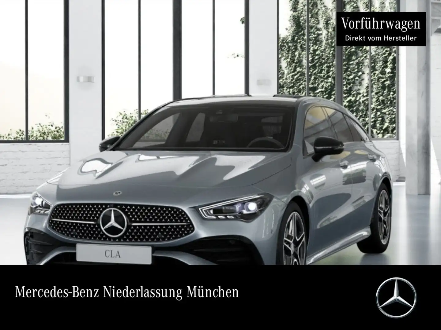 Mercedes-Benz CLA 200 AMG+NIGHT+PANO+360°+MULTIBEAM+STHZG+TOTW Silber - 1