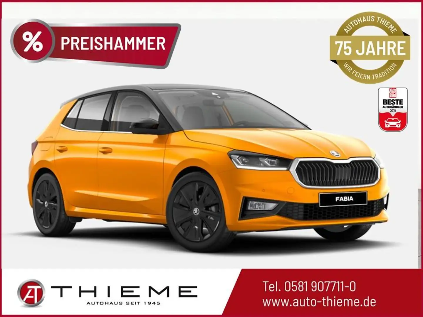 Skoda Fabia Drive 130 Plus 150PS DSG - RFK/SHZ/App/DigiCock... - 1